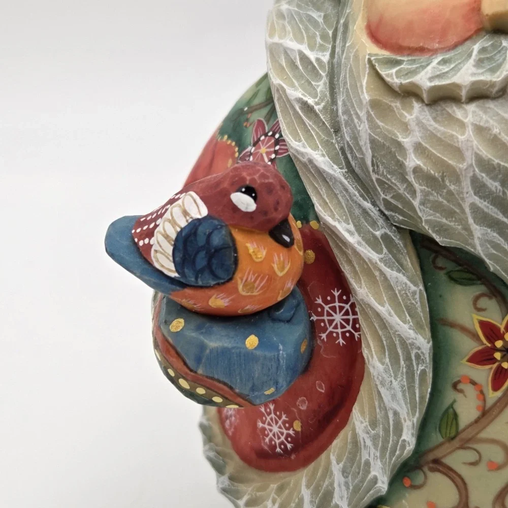 G. DeBrekht 2008 Flitter Flutter Old World Santa Limited Edition Series 518014